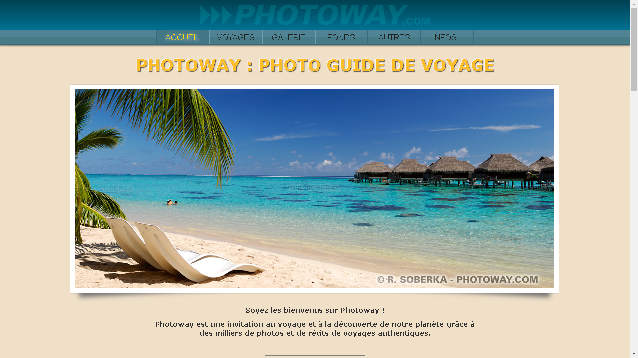 Capture d'écran de http://www.photoway.com/